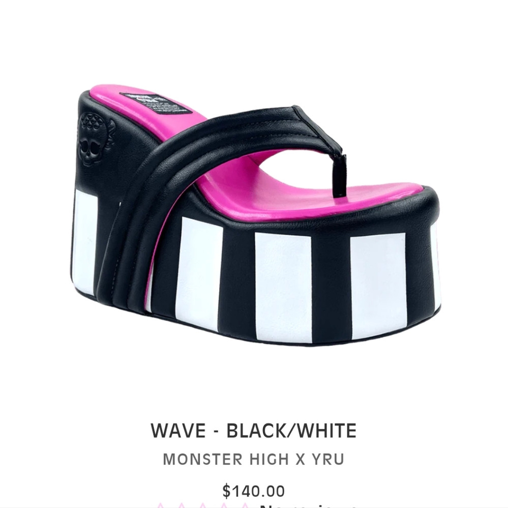 YRU Monster High Wave platforms